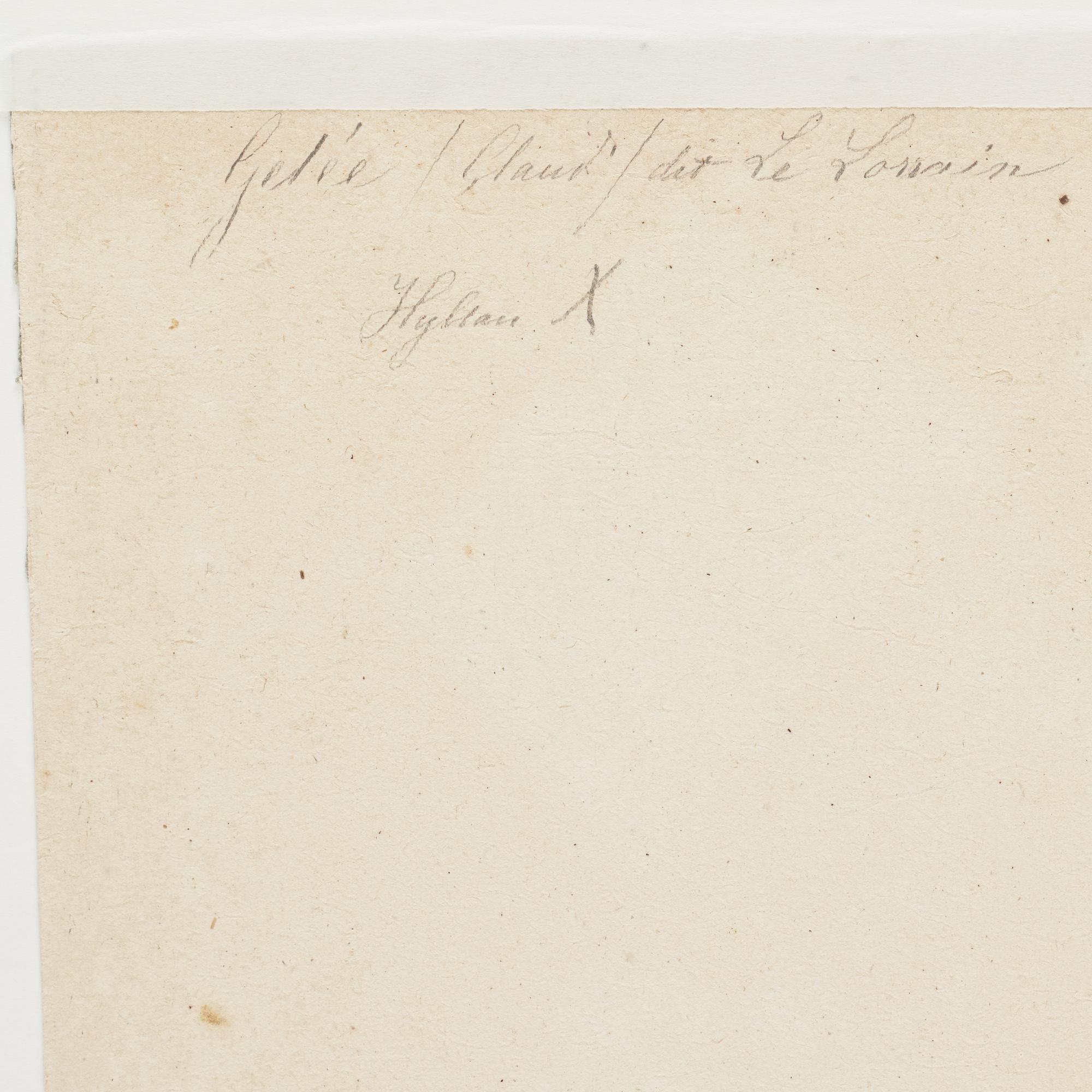 JAN FRANS VAN BLOEMEN, circle of. Unsigned. Ink wash, image: 25.5 x 17.5 cm.