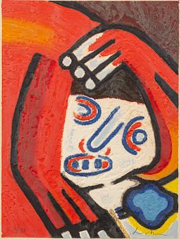 Bengt Lindström, White figure.
