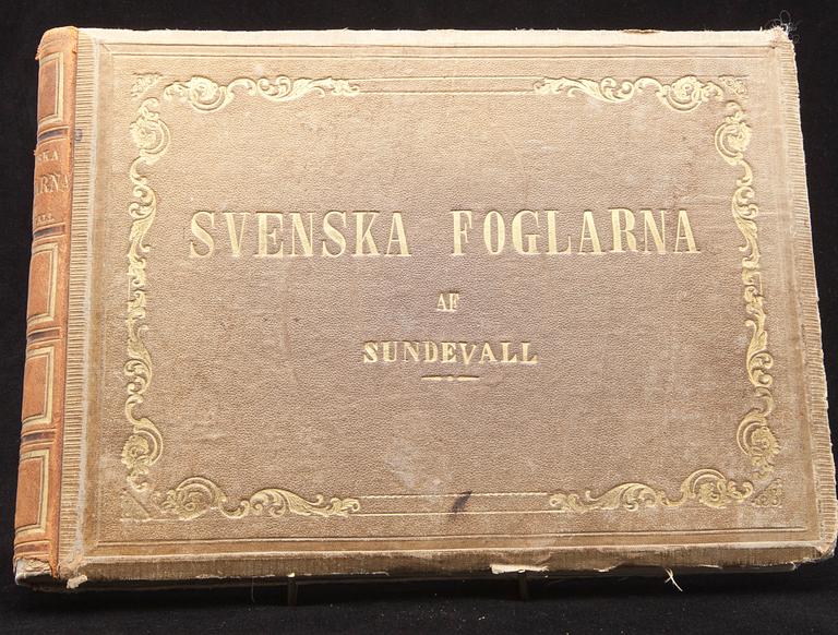 PARTI BÖCKER, 3 delar, Svenska Foglarna, Svenska Konungar och Deras Tidehvarf samt Finland i Bilder.