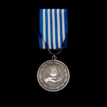 A Finnish  Lifesaving Medal, 1970s.