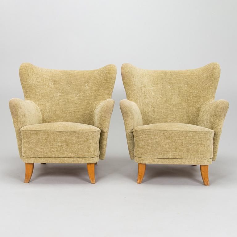 Nojatuolipari, 1900-luvun puoliväli.