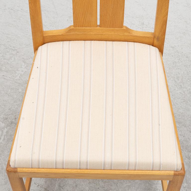 Carl Malmsten, Dining group of a table and four chairs, "Ambassador", Bodafors.