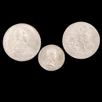 MYNT, 3 st, silver, total vikt ca 33,7g.