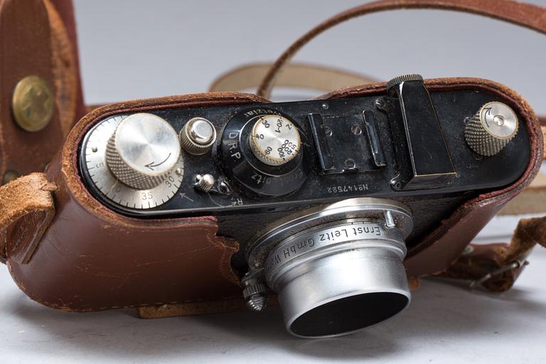 KAMERA, Ernst Leitz (Leica), Tyskland, 1900-talets första hälft.