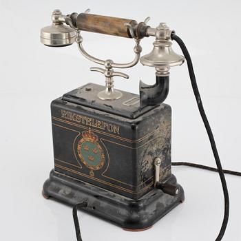 A telephone, early 20th century.