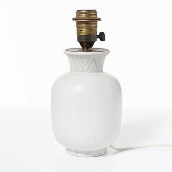 Gunnar Nylund, a stoneware tablelamp, Rörstrand.