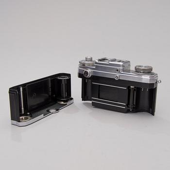 KAMERA, Zeiss ikon Contax, linssejä sekä lisävarusteita.