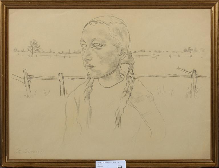 LOTTE LASERSTEIN, kol, 3 st, sign.