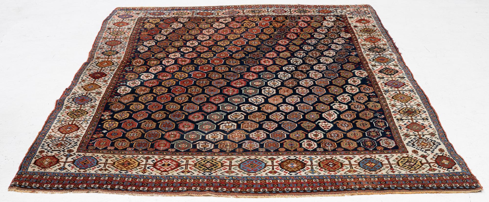 Matta, antik, Qashgai, södra persien, ca 242 x 163 cm.