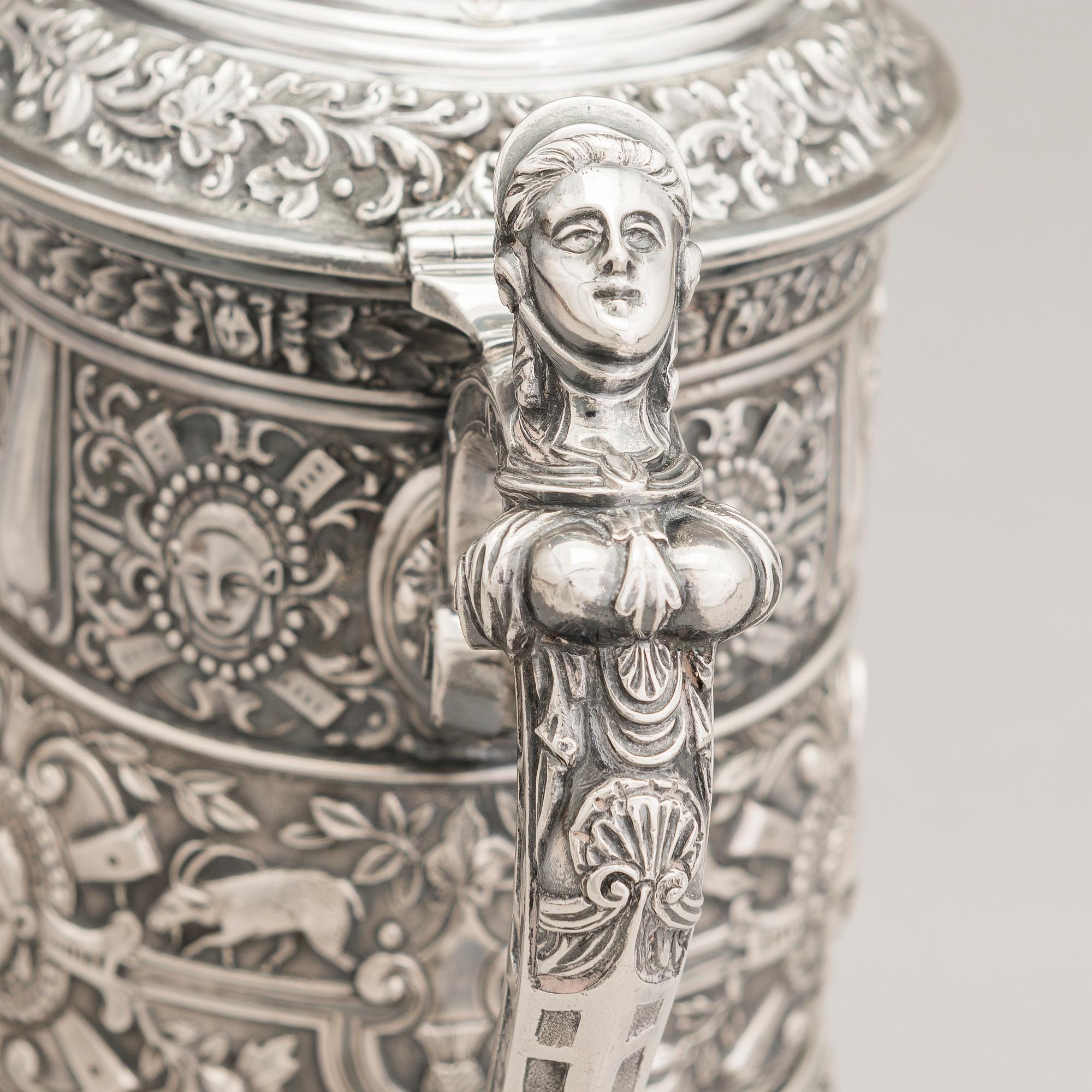 KANNA, silver, John Aldwinckle & Thomas Slater, London 1889.