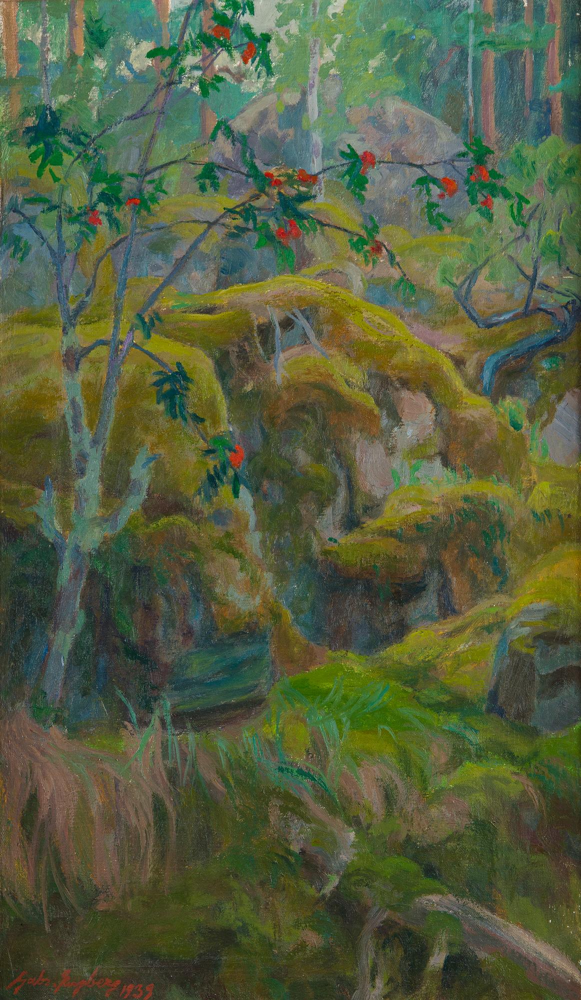 Gabriel Engberg, Sammalainen kallio.