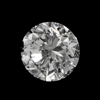 55. BRILJANTSLIPAD DIAMANT, oinfattad. Vikt 1 ct.