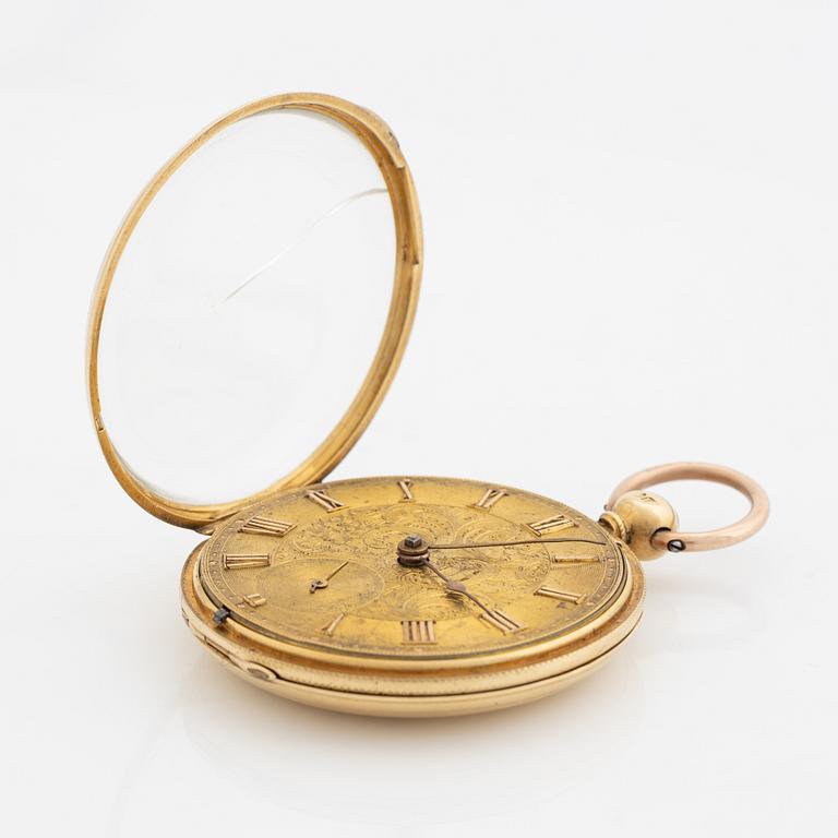 Pocket watch, John Cross, 46 mm.