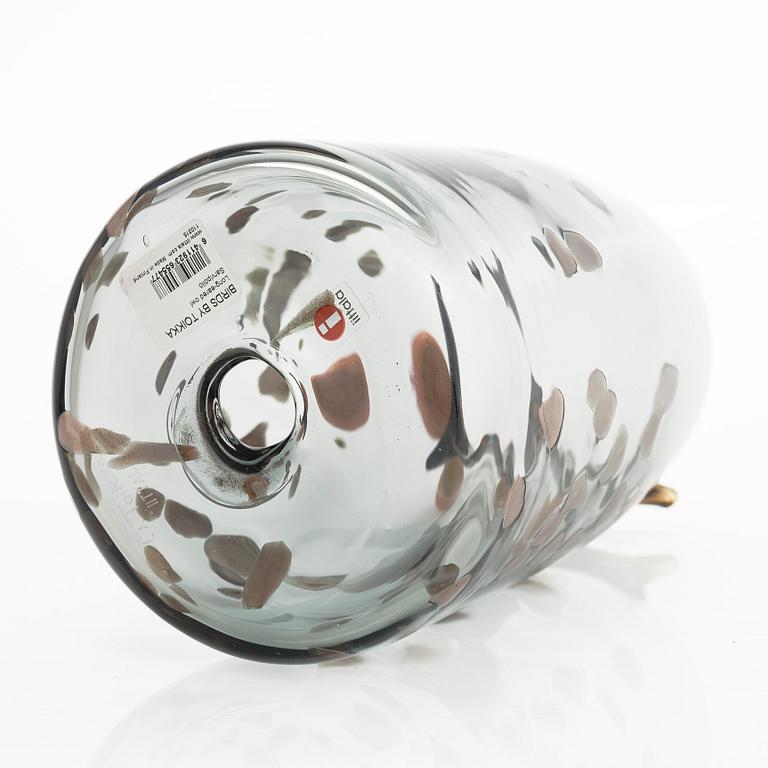 Oiva Toikka, glasfågel, "Long-eared owl", signerad O. Toikka Iittala.