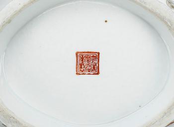 SKÅL, porslin, Kina, sen Qing dynasti, 1800-tal.