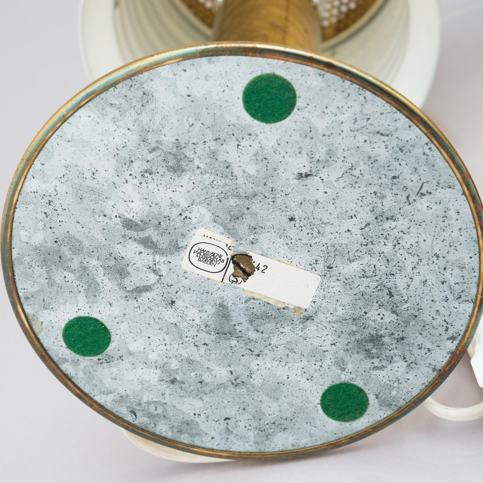 Hans-Agne Jakobsson, a table lamp, model "B142", Hans-Agne Jakobsson AB, Markaryd, 1960-70s.