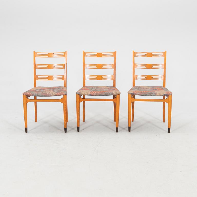 Chairs, 6 pieces, second half of the 20th century.