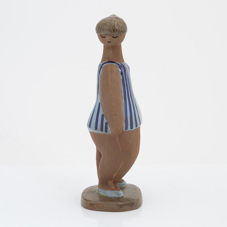 Lisa Larson, a 'Dora' stoneware figurine from the 'ABC'-series, Gustavsberg.