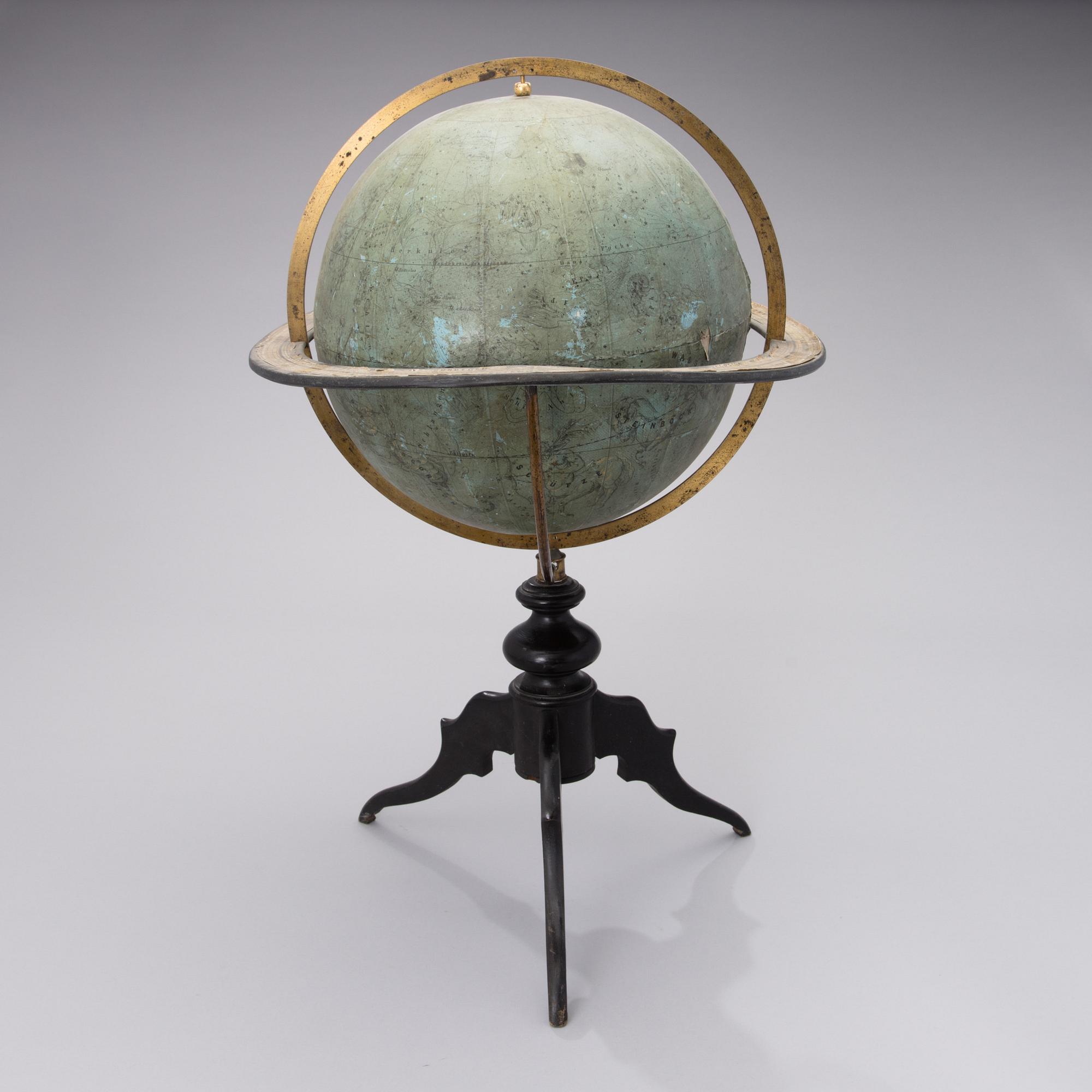 TÄHTIKARTTAPALLO, Ernst Scotte & Co, Berlin, Tyskland 1800-talets slut.