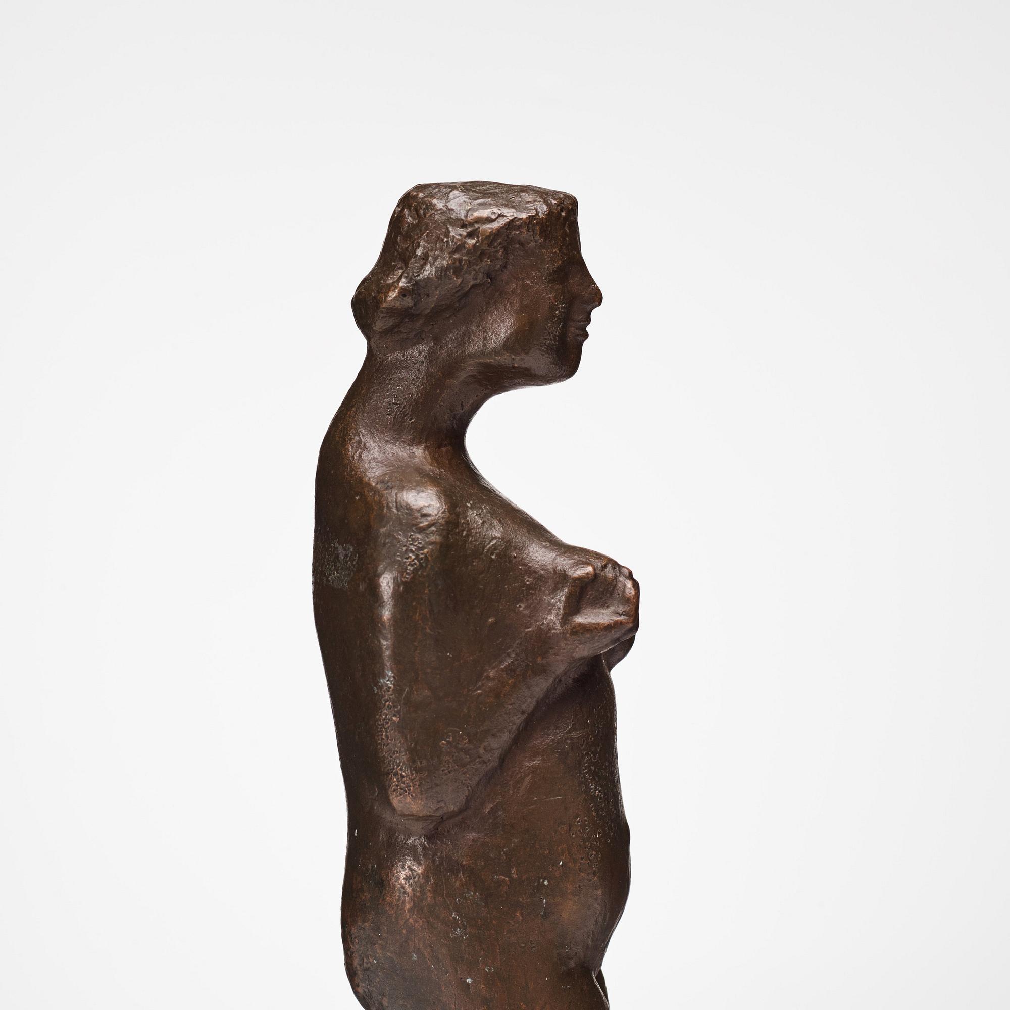 BROR MARKLUND, bronze sculpture, signed Bror Marklund, numbered 8/85, dated 1945.
