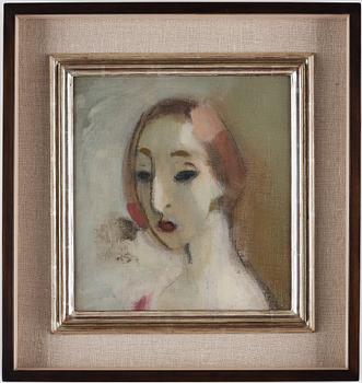 Helene Schjerfbeck, "Ung kvinna".