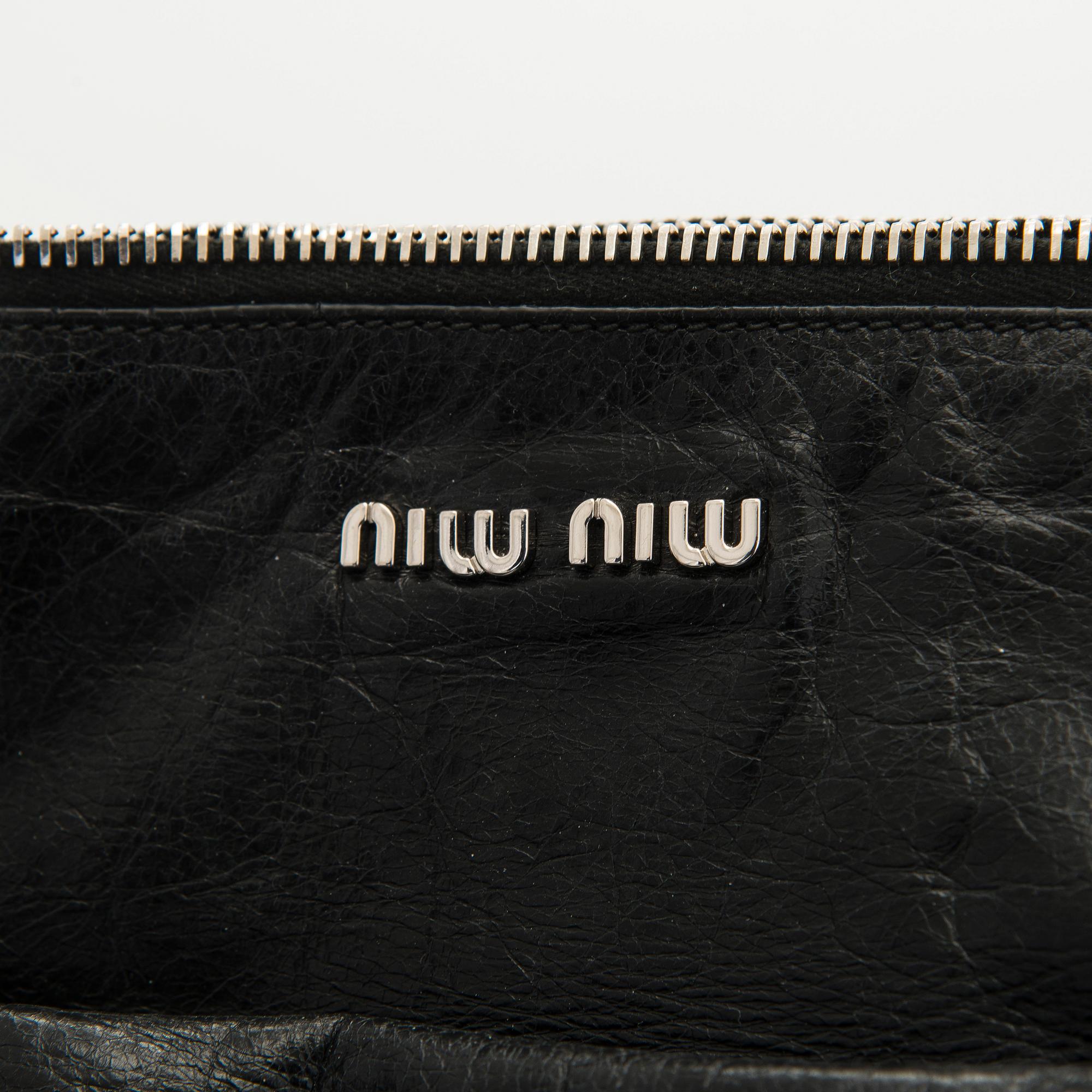 Miu Miu, A 'Bow Satchel' bag.