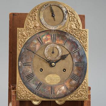 Daniel Quare and Stephen Horseman, London, an English early 18th century month-going longcase clock.