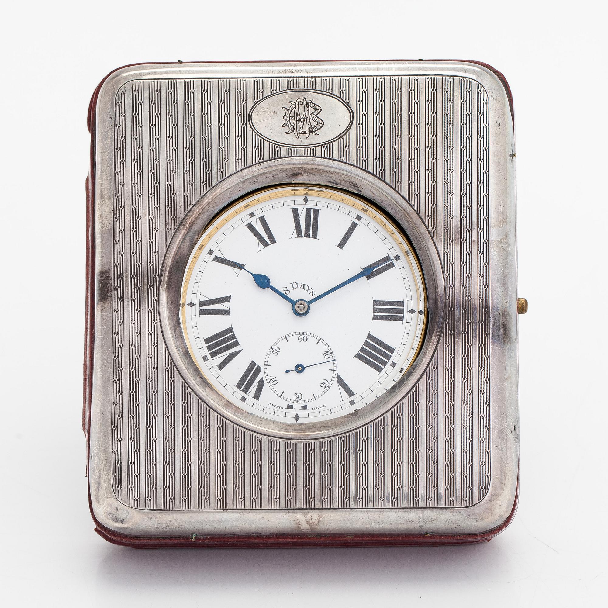 Travel watch/pocket watch, 66 mm.