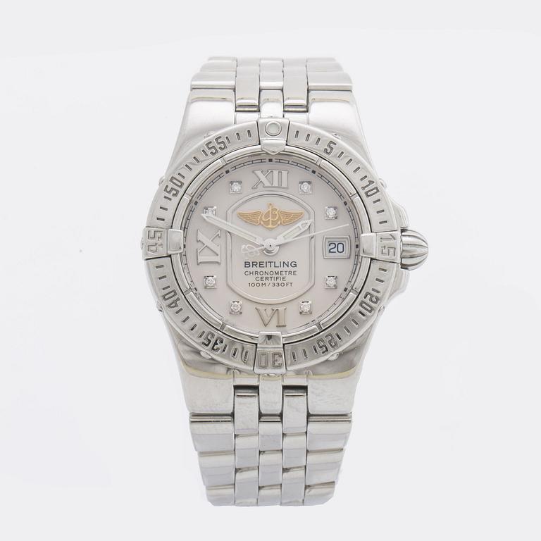BREITLING, Starliner A71340 damarmbandsur, 100m/330 ft, 30 mm.