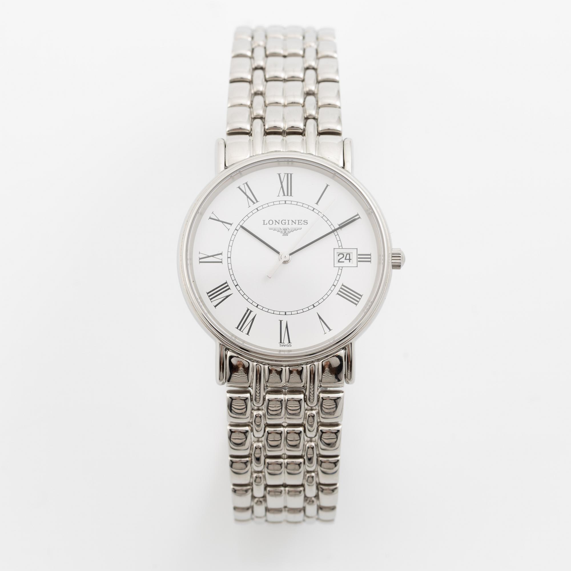 Longines, Presence, wristwatch, 33 mm.