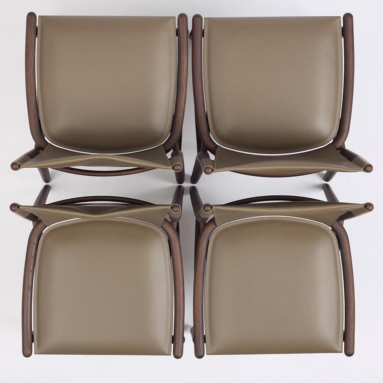 Antonio Citterio, stolar, åtta stycken, "Jens", B&B Italia, Italien, efter 2017.