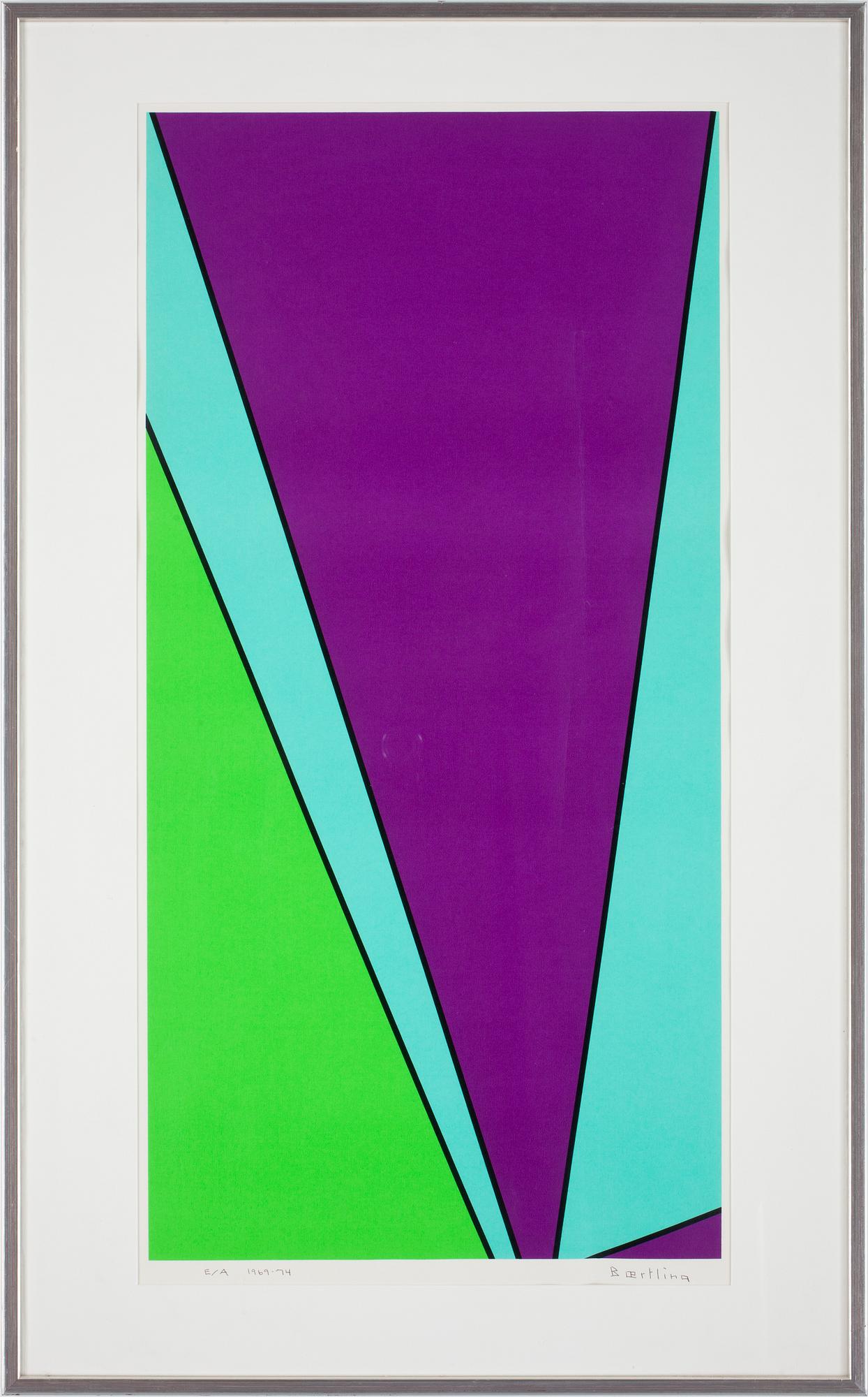 OLLE BAERTLING, färglitografi, sign o numr, EA, 1969-74.