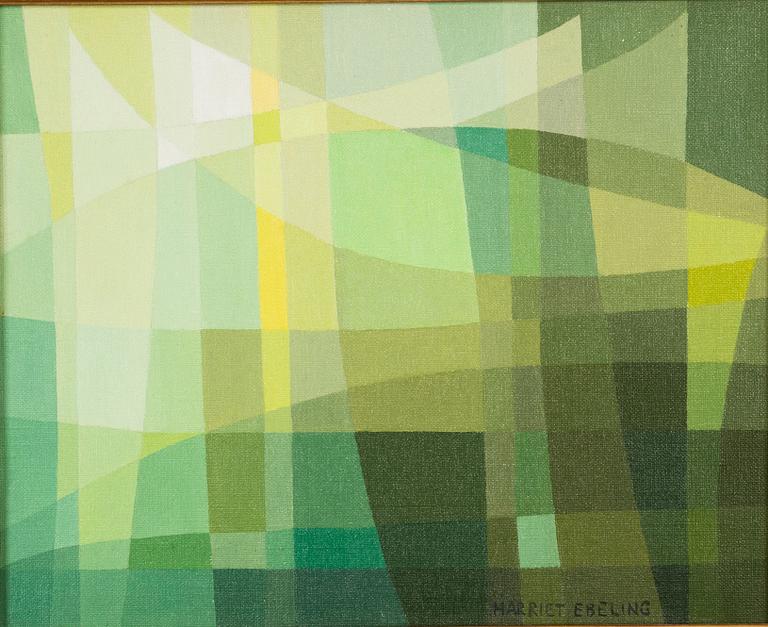 Harriet Ebeling, Composition in Green.