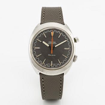 Omega, Chronostop, chronograph, wristwatch, 35 x 39.5 mm.