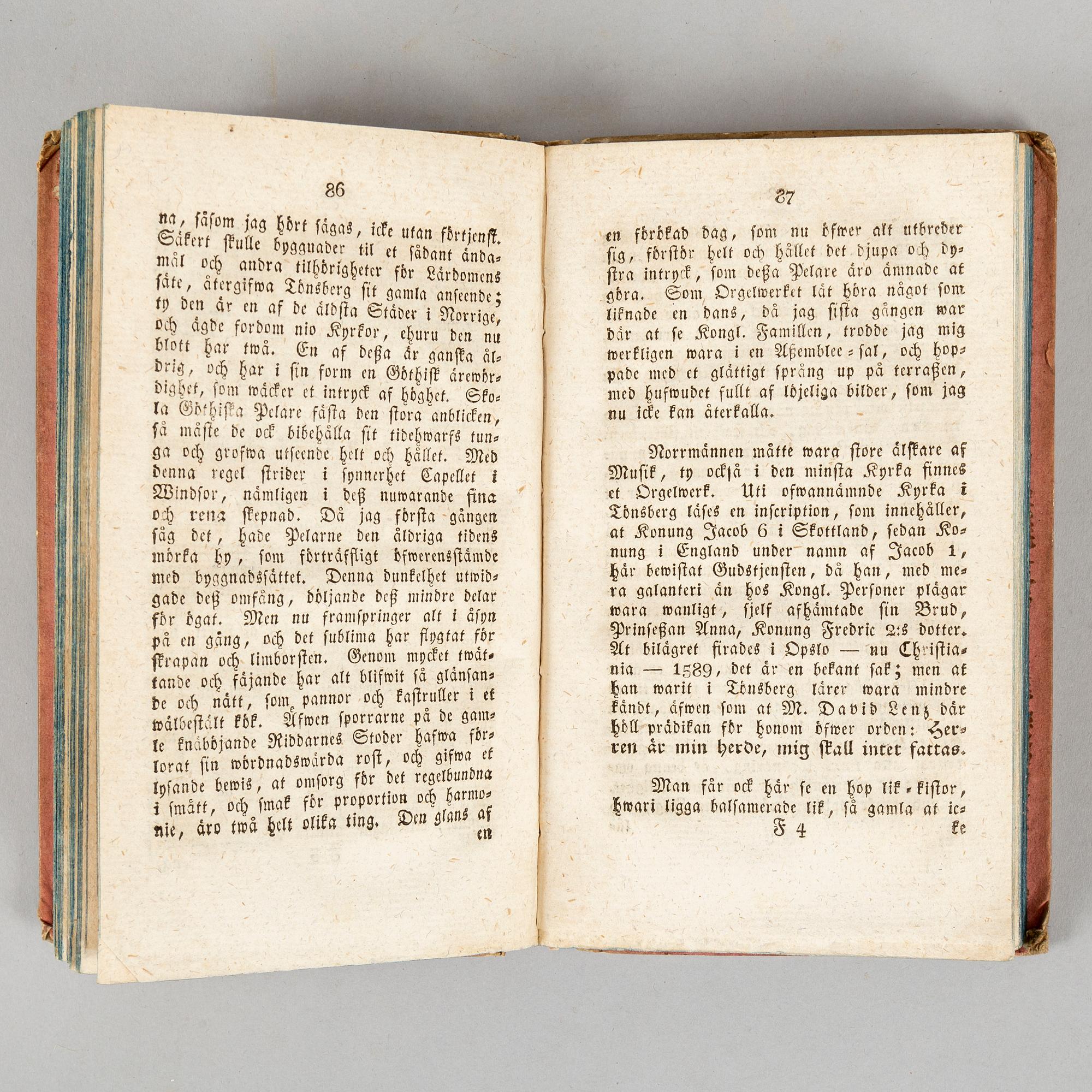 Wollstonecraft’s Journey in Scandinavia 1795.