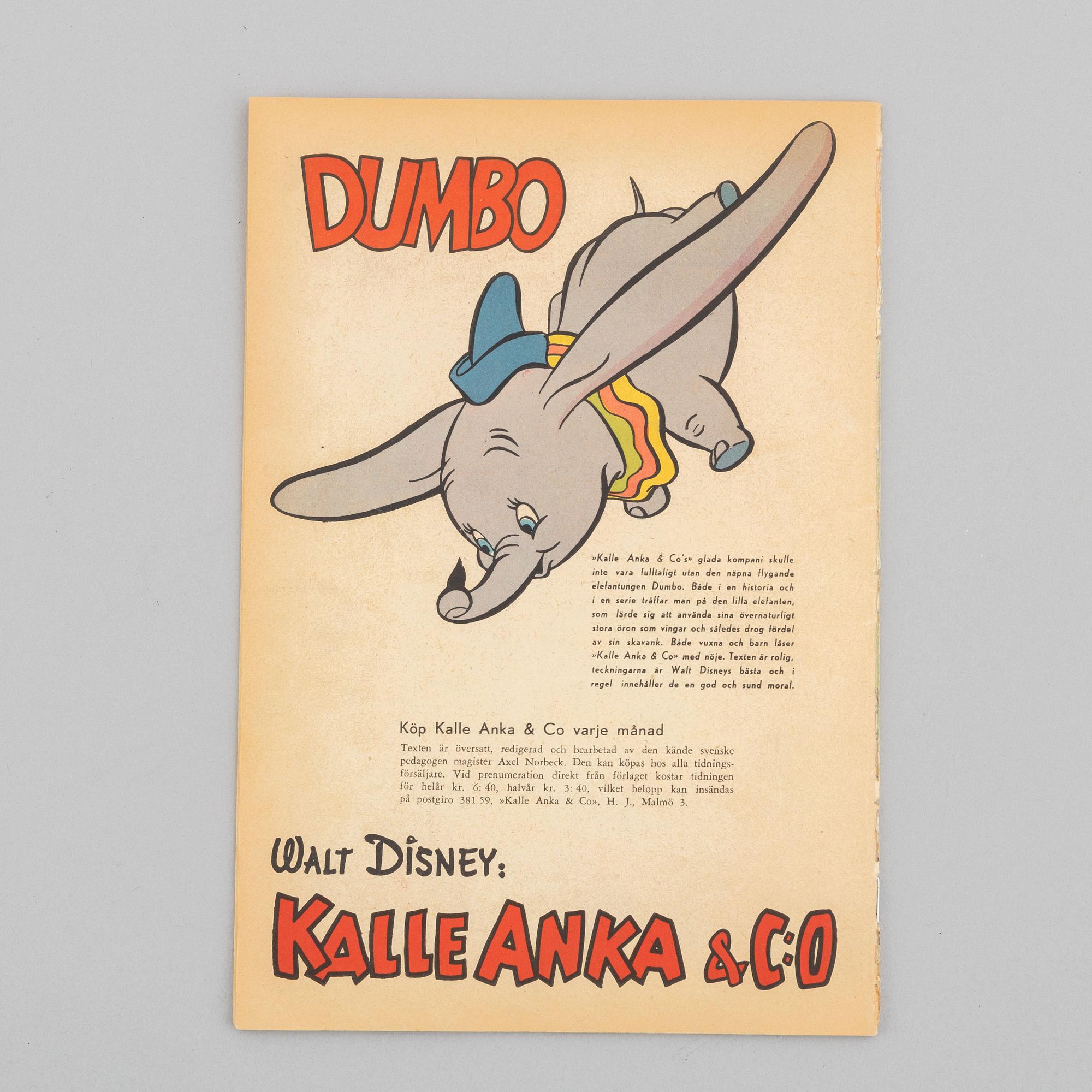 Comic book, Donald Duck & Co, No. 2, 1949.