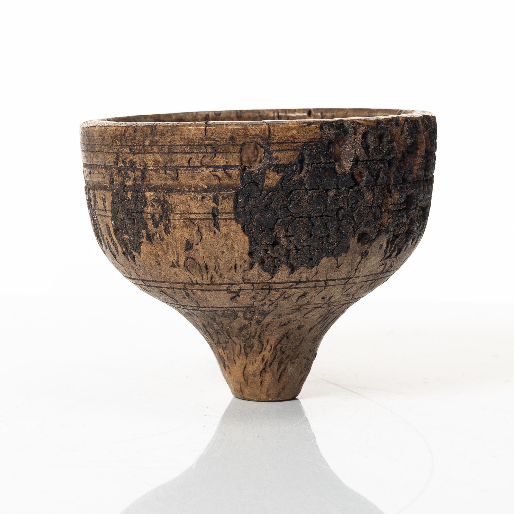 Träföremål, sex stycken, 1700 - 1800-tal.