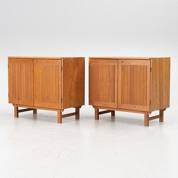 A pair of cabinets, Svensk Fur, mid-20th century.