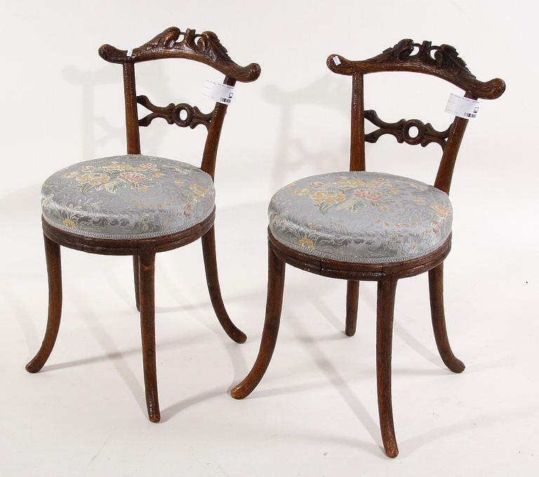 STOLAR, ett par, nyrokoko.