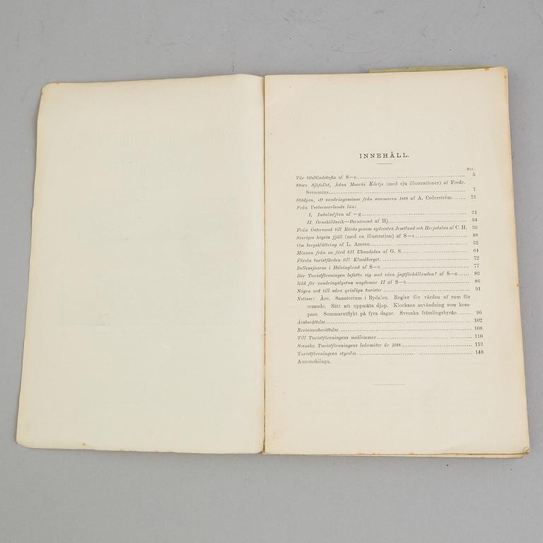 AUGUST STRINDBERG, böcker/dedikationsexemplar, 2 st, 1800-talets slut.