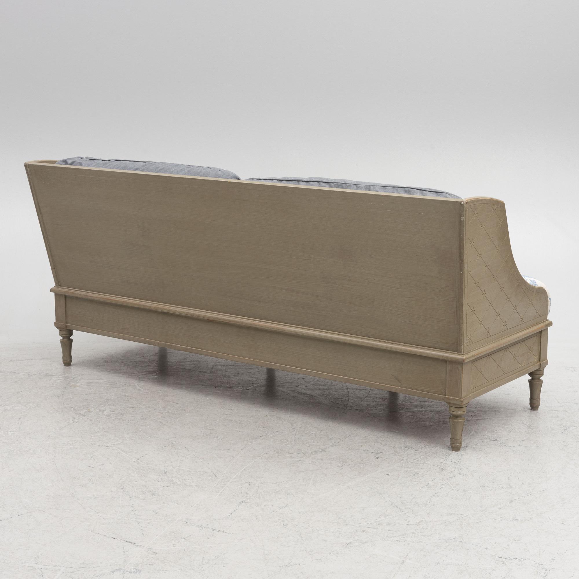 Olof Bratt, sofa, Apelzin Möbler och Rum, second half of the 20th century.