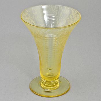 VAS, glas, Nordisk Kristallindustri, 1940-tal.