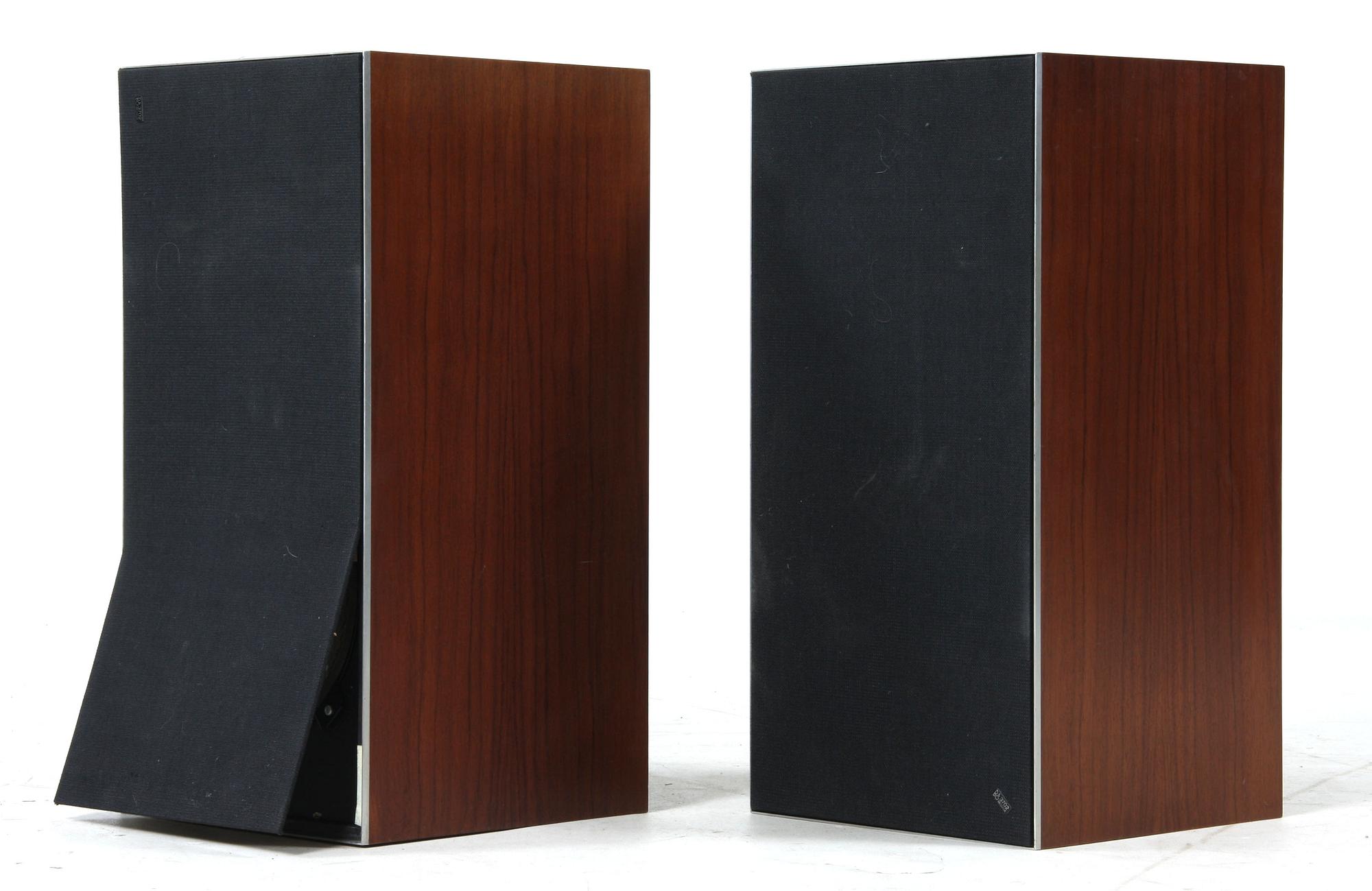 STEREO, "BEOCENTER 3500" samt HÖGTALARE, ett par, "Beovox 3702", Bang & Olufsen, 1972-1977.
