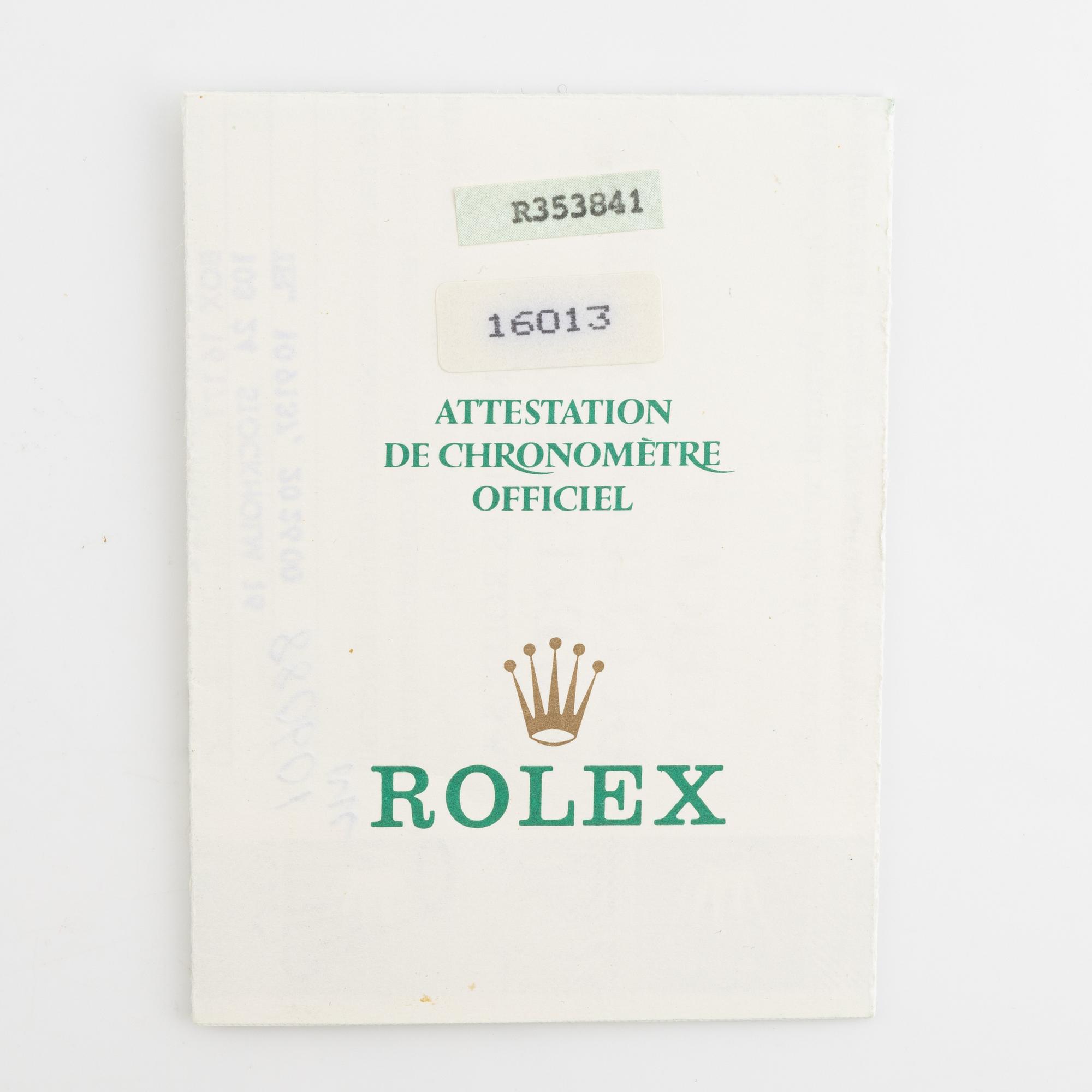 Rolex, Oyster Perpetual, Datejust, wristwatch, 36 mm.