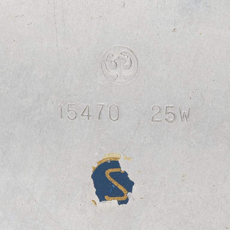 Harald Notini, skrivbordslampa/vägglampa, modell "15470", Arvid Böhlmarks Lampfabrik, 1940-tal.