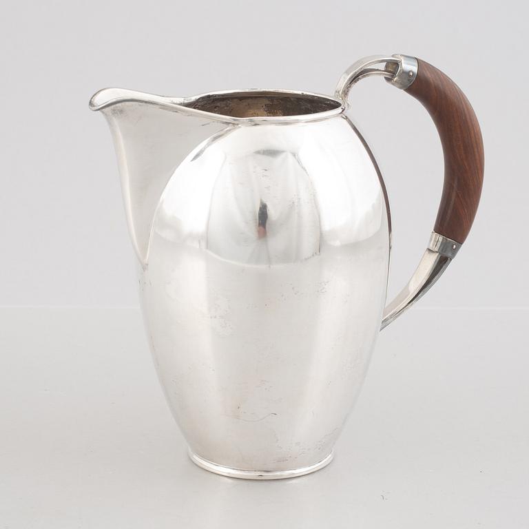 Nordisk Silverkonst, jug, silver, Helsingborg 1948.