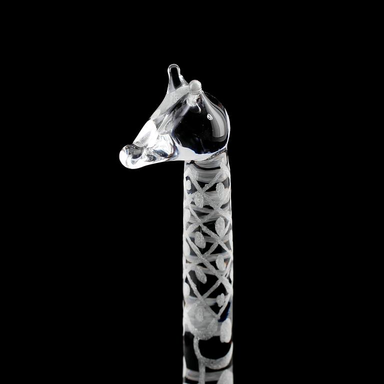 SKULPTUR, glas, Vicke Lindstrand, Kosta.