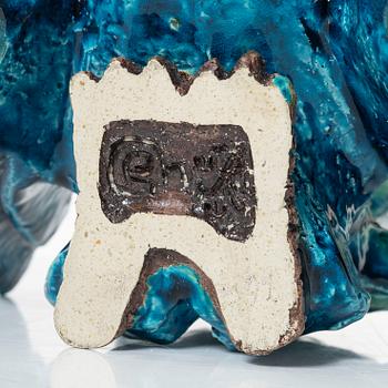 Gunnar Nylund, Paradisfågel samt ett par vaser, Rörstrand.