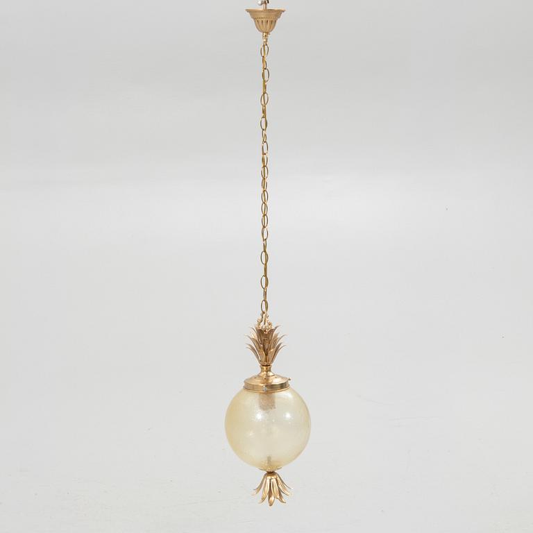 Ceiling lamp, 20th century.