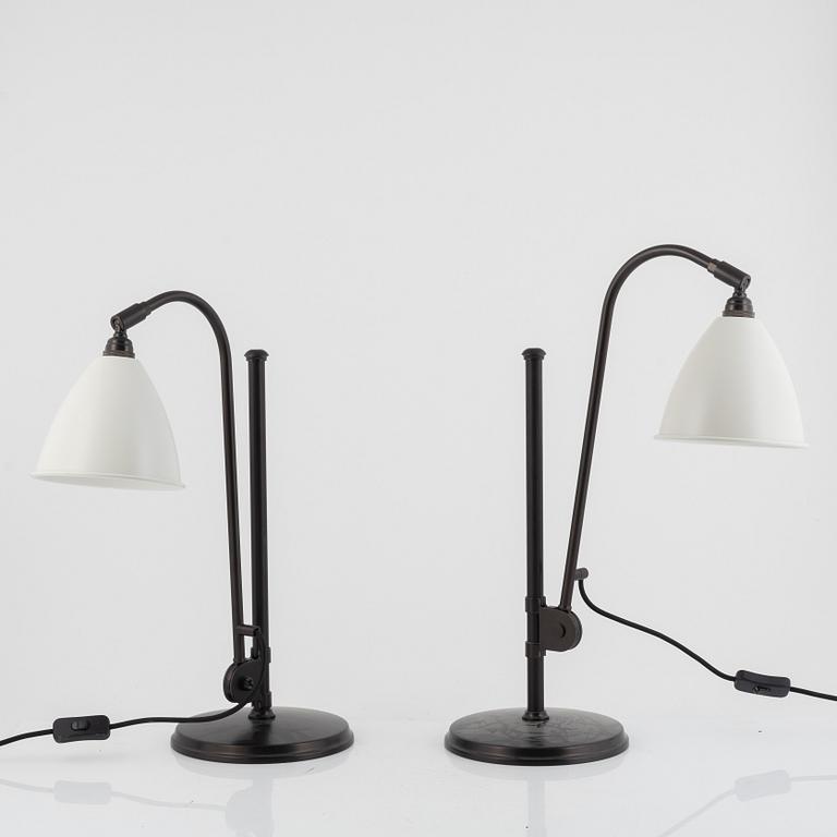 Robert Dudley Best, a pair of table lamps, Bestlite BL 1,